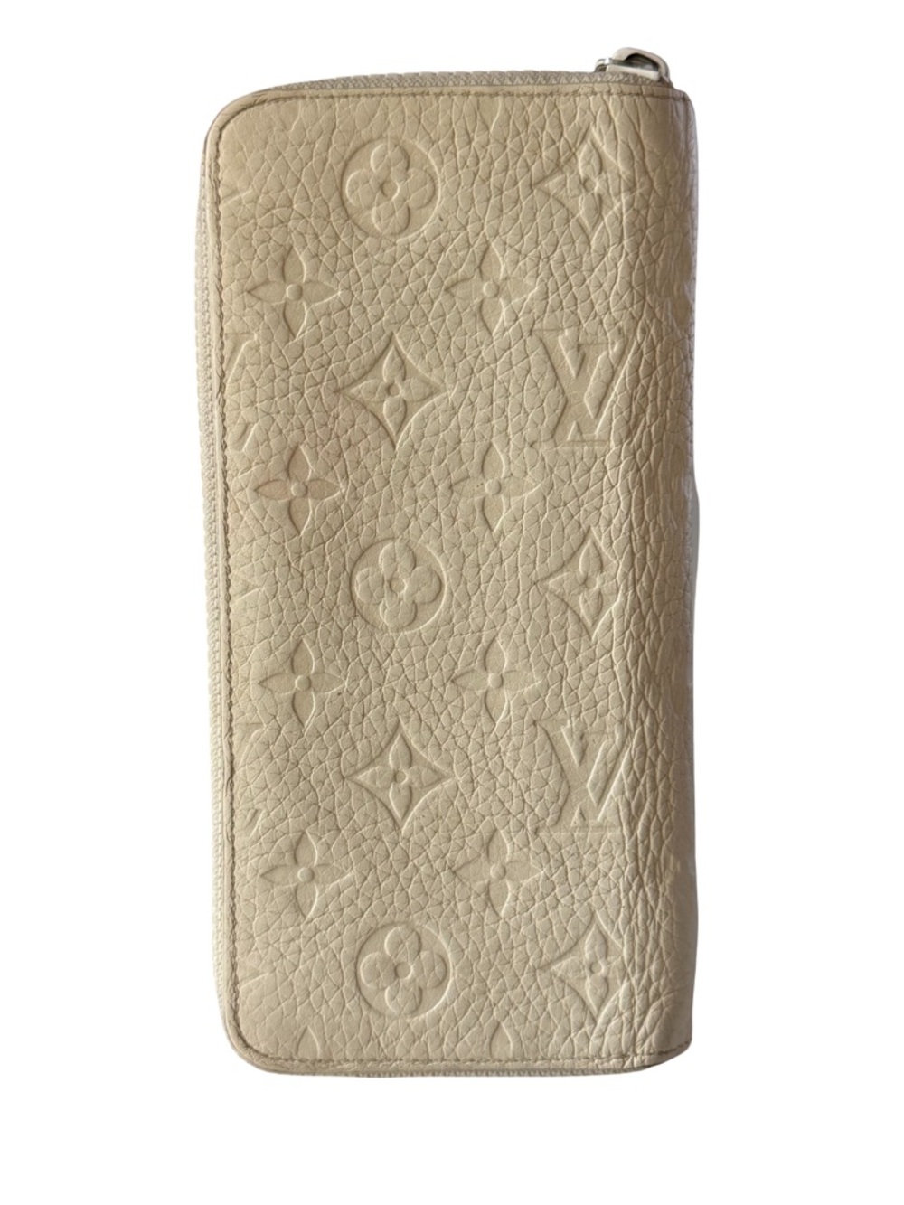 Louis Vuitton LV Friends Zippy Vertical Wallet White Taurillon Runway Unisex - Picture 2 of 15